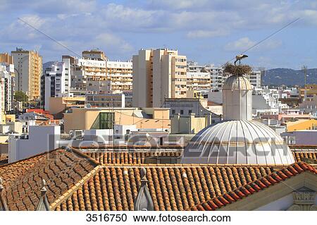 Stock Image - Portugal, Algarve. Faro.. Fotosearch
