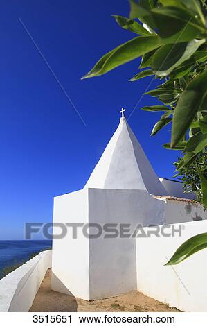 Portugal, Algarve. Senhora da Rocha. Vilalara. Ermida da Nossa Senhora da Rocha. View Large Photo Image Stock Image - Portugal, Algarve. Senhora da Rocha. Vilalara. Ermida da Nossa Senhora da Rocha.. Fotosearch