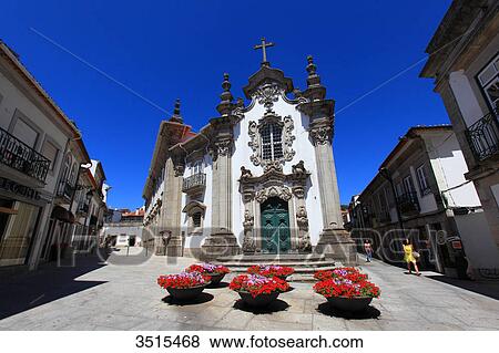 Portugal, Viana do Castelo. Historical centre. Capela das Malheiras. View Large Photo Image Stock Photo - Portugal, Viana do Castelo. Historical centre. Capela das Malheiras.. Fotosearch