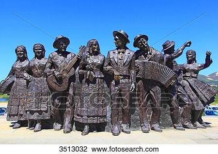 Portugal, Viano do Castelo district, Ponte do Lima. The oldest city of Portugal. Tribute to folkloric dance. View Large Photo Image Stock Image - Portugal, Viano do Castelo district, Ponte do Lima. The oldest city of Portugal. Tribute to folkloric dance.. Fotosearch