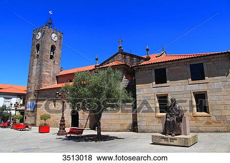 Portugal, Viano do Castelo district, Ponte do Lima. The oldest city of Portugal. Igreja Matriz View Large Photo Image Stock Photo - Portugal, Viano do Castelo district, Ponte do Lima. The oldest city of Portugal. Igreja Matriz. Fotosearch