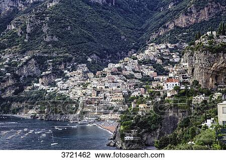 Stock Image - Positano, Provincia Salerno, Italy. Fotosearch