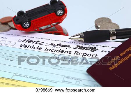 Rent a car problems View Large Photo Image Stock Photo - Rent a car problems. Fotosearch