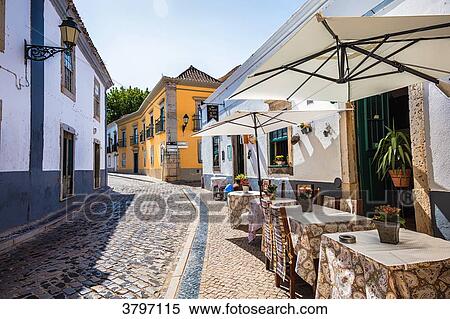 restaurant terrace Aqui Del Rei Rua do Repouso 6, city of Faro, Algarve region, Portugal View Large Photo Image Stock Photography - restaurant terrace Aqui Del Rei Rua do Repouso 6, city of Faro, Algarve region, Portugal. Fotosearch
