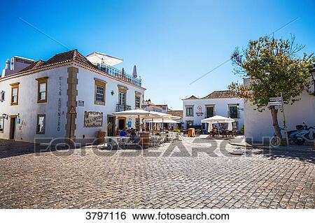 restaurant terraces instead of Dom Afonso III, city of Faro, Algarve region, Portugal View Large Photo Image Stock Photograph - restaurant terraces instead of Dom Afonso III, city of Faro, Algarve region, Portugal. Fotosearch