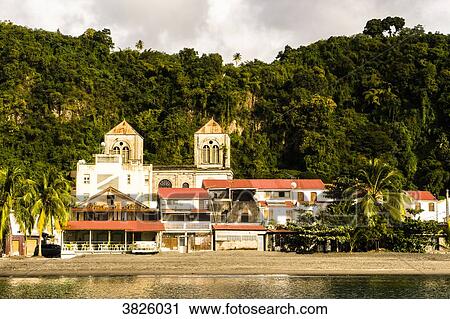 Saint-Pierre, and the church Notre-Dame-du-Bon-Port, Martinique, France View Large Photo Image Stock Image - Saint-Pierre, and the church Notre-Dame-du-Bon-Port, Martinique, France. Fotosearch
