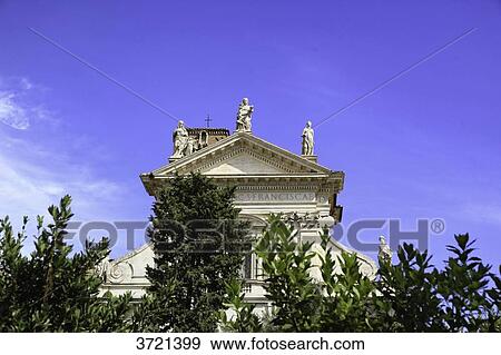 Stock Photo - Santa Francesca Romana Basilica, Roman Forum, Rome, Lazio, Italy. Fotosearch