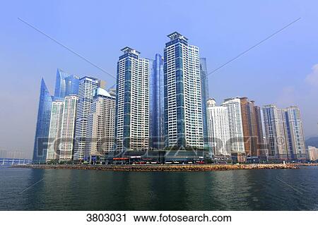 South Korea, Busan. Marina City. View Large Photo Image Stock Image - South Korea, Busan. Marina City.. Fotosearch