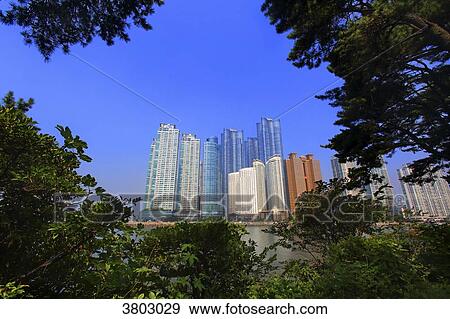 South Korea, Busan. Marina City. View Large Photo Image Stock Photo - South Korea, Busan. Marina City.. Fotosearch