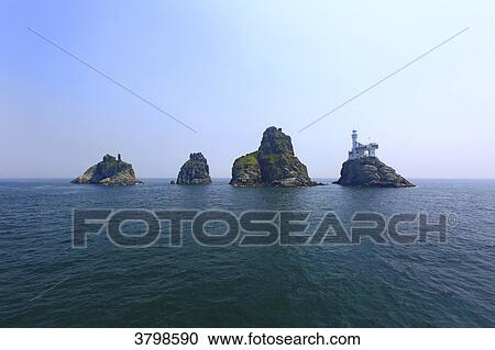 South Korea. Busan. Oryukdo Islands View Large Photo Image Stock Image - South Korea. Busan. Oryukdo Islands. Fotosearch