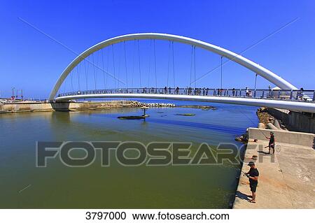 South Korea. Gangwon area Kyeongpo river bridge View Large Photo Image Stock Image - South Korea. Gangwon area Kyeongpo river bridge. Fotosearch