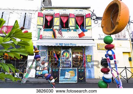 Souvenir shop, Saint-Pierre, Martinique, France View Large Photo Image Stock Image - Souvenir shop, Saint-Pierre, Martinique, France. Fotosearch