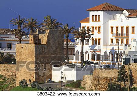 Spain, Andalousia, Tarifa View Large Photo Image Stock Image - Spain, Andalousia, Tarifa. Fotosearch
