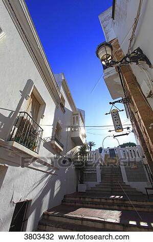 Spain, Andalousia, Tarifa View Large Photo Image Stock Image - Spain, Andalousia, Tarifa. Fotosearch