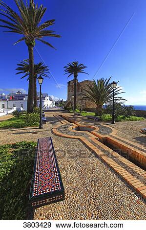 Spain, Andalousia, Tarifa View Large Photo Image Stock Photo - Spain, Andalousia, Tarifa. Fotosearch