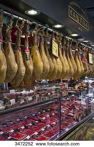 Spain, Catalonia, Barcelona, Boqueria Market. View Large Photo Image Stock Image - Spain, Catalonia, Barcelona, Boqueria Market.. Fotosearch