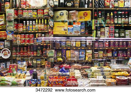 Spain, Catalonia, Barcelona, Boqueria Market. View Large Photo Image Stock Image - Spain, Catalonia, Barcelona, Boqueria Market.. Fotosearch