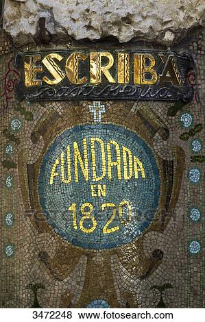 Stock Photo - Spain, Catalonia, Barcelona, Rambla, pasteleria Escriba. Fotosearch