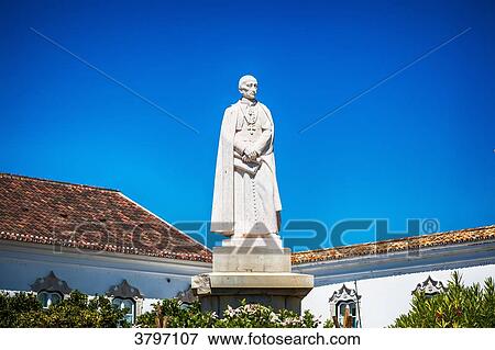 Statue of The Great Bispo Dom Francisco Gomes De Avelar city of Faro, Algarve region, Portugal View Large Photo Image Stock Photo - Statue of The Great Bispo Dom Francisco Gomes De Avelar city of Faro, Algarve region, Portugal. Fotosearch