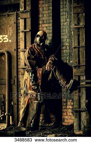 Steampunk man View Large Photo Image Stock Image - Steampunk man. Fotosearch
