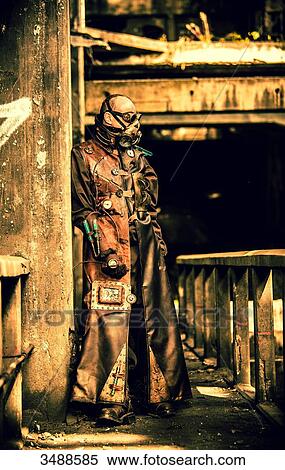 Steampunk man View Large Photo Image Stock Photography - Steampunk man. Fotosearch