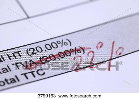Still life on the topic of 22% VAT in France View Large Photo Image Stock Image - Still life on the topic of 22% VAT in France. Fotosearch