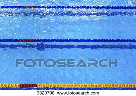 Swimming pool lane dividers View Large Photo Image Stock Photo - Swimming pool lane dividers. Fotosearch