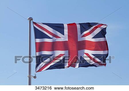 TheUnited Kingdom flag View Large Photo Image Stock Photograph - TheUnited Kingdom flag. Fotosearch