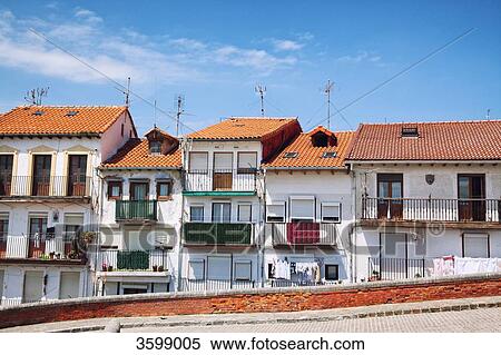 Traditional houses, port castro Urdiales, Spain View Large Photo Image Stock Photography - Traditional houses, port castro Urdiales, Spain. Fotosearch