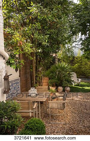 Urban garden from a private property close to Paris View Large Photo Image Stock Image - Urban garden from a private property close to Paris. Fotosearch