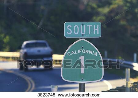 Usa, California, California State Route 1 (SR1) Pacific coast Highway View Large Photo Image Stock Photo - Usa, California, California State Route 1 (SR1) Pacific coast Highway. Fotosearch