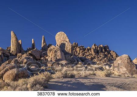 USA, California, Lone Pine, Alabama Hills View Large Photo Image Stock Photo - USA, California, Lone Pine, Alabama Hills. Fotosearch