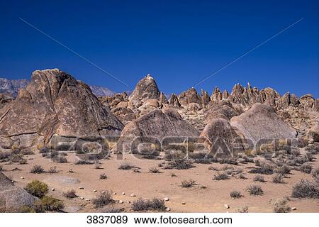 USA, California, Lone Pine, Alabama Hills View Large Photo Image Stock Photo - USA, California, Lone Pine, Alabama Hills. Fotosearch