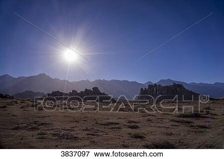 USA, California, Lone Pine, Alabama Hills View Large Photo Image Stock Photo - USA, California, Lone Pine, Alabama Hills. Fotosearch