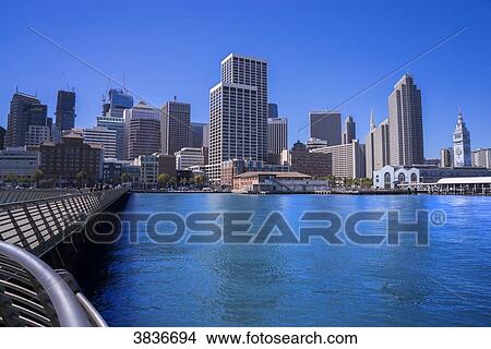 USA, California, San Francisco, the Embarcadero district, Ferry building View Large Photo Image Picture - USA, California, San Francisco, the Embarcadero district, Ferry building. Fotosearch