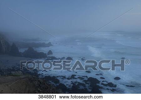USA, California, Sonoma County, Bodega Bay, mist View Large Photo Image Stock Image - USA, California, Sonoma County, Bodega Bay, mist. Fotosearch