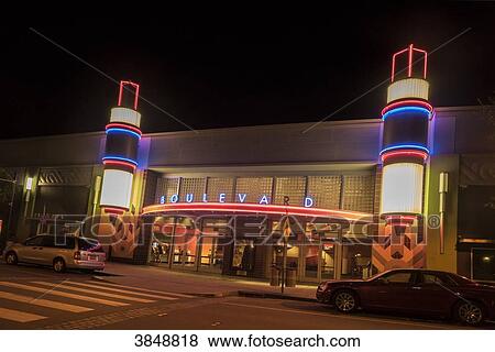 USA, California, Sonoma County, Petaluma, Boulevard Cinema View Large Photo Image Stock Photo - USA, California, Sonoma County, Petaluma, Boulevard Cinema. Fotosearch