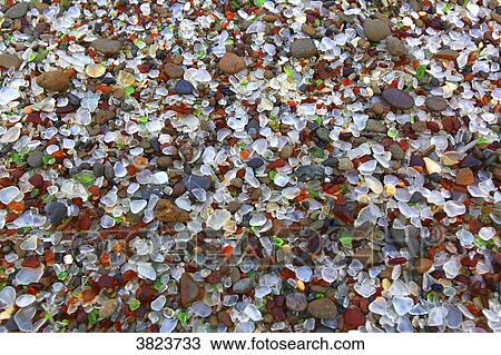 Usa, Californie, Fort Bragg. Glass Beach View Large Photo Image Stock Image - Usa, Californie, Fort Bragg. Glass Beach. Fotosearch