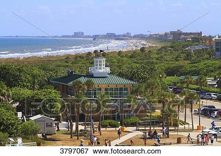 Stock Photo - USA, Florida. Cape Canaveral beach. Fotosearch