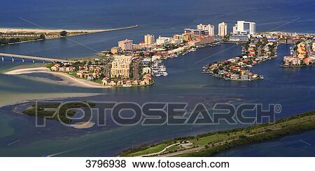 USA, Florida. Clearwater View Large Photo Image Stock Photo - USA, Florida. Clearwater. Fotosearch