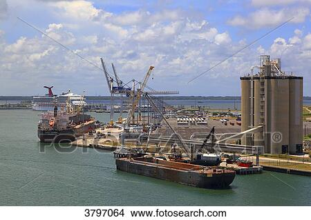 USA, Florida. Port Canaveral View Large Photo Image Picture - USA, Florida. Port Canaveral. Fotosearch