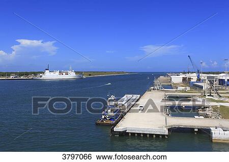 USA, Florida. Port Canaveral View Large Photo Image Stock Photograph - USA, Florida. Port Canaveral. Fotosearch