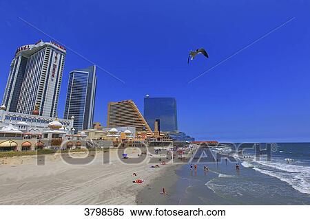 Usa, New Jersey, Atlantic-City View Large Photo Image Stock Photography - Usa, New Jersey, Atlantic-City. Fotosearch