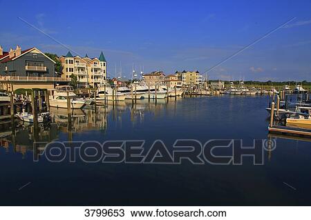 Usa, New Jersey, Cape May. Marina View Large Photo Image Stock Image - Usa, New Jersey, Cape May. Marina. Fotosearch