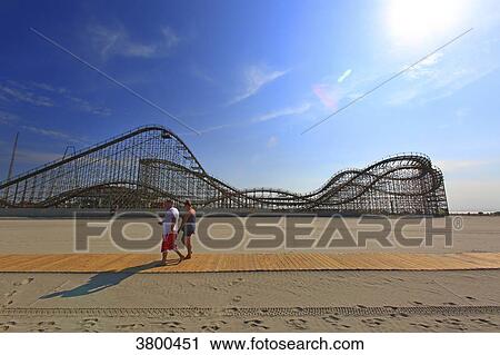 USA, New Jersey, Wildwood View Large Photo Image Stock Image - USA, New Jersey, Wildwood. Fotosearch