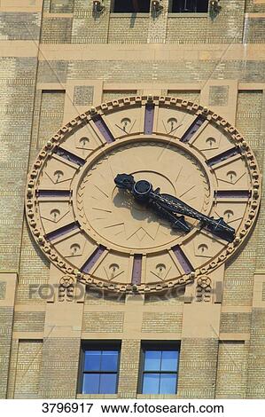 Stock Photo - Usa, New-York City. Brooklyn. Clock Tower Building. Fotosearch