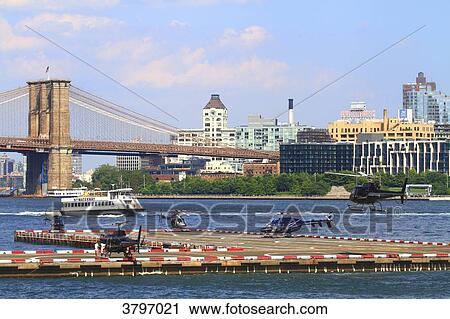 Usa, New-York City. Helicopter View Large Photo Image Stock Image - Usa, New-York City. Helicopter. Fotosearch