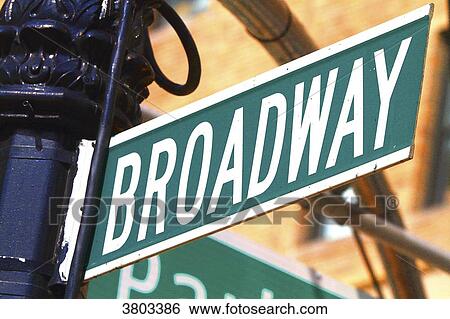 Usa, New York, Manhattan. Broadway View Large Photo Image Stock Photograph - Usa, New York, Manhattan. Broadway. Fotosearch