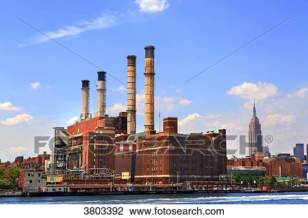 Usa, New York, Manhattan. Consolidated Edison Power Plant, East 14th Street, New York City View Large Photo Image Stock Image - Usa, New York, Manhattan. Consolidated Edison Power Plant, East 14th Street, New York City. Fotosearch