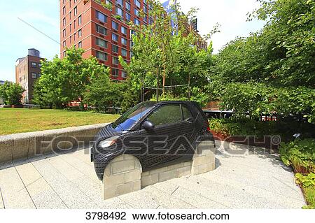 Usa, New York, Manhattan. High Line Park View Large Photo Image Stock Image - Usa, New York, Manhattan. High Line Park. Fotosearch